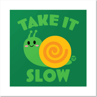 SLOW SNAIL Posters and Art